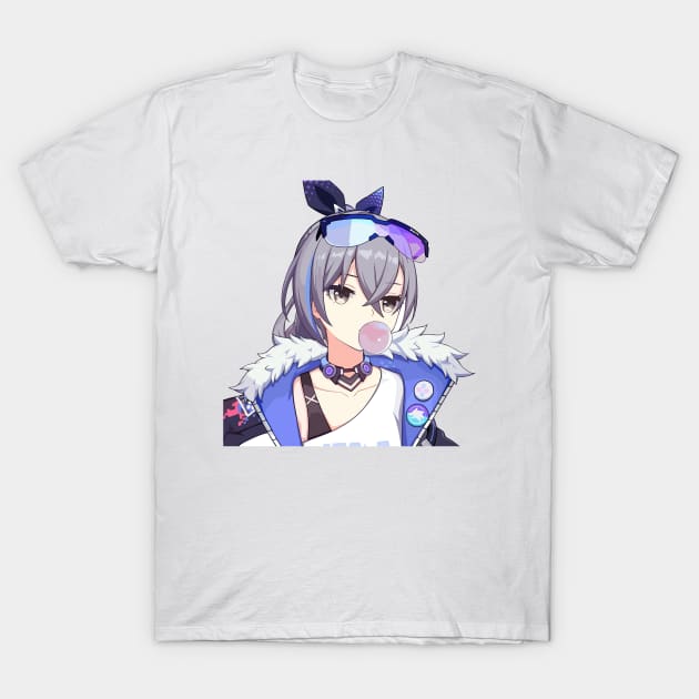 Silver Wolf Honkai Star Rail T-Shirt by abdul rahim